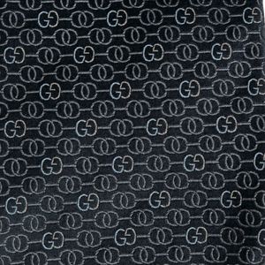 Gravata Gucci Estampa GG Azul