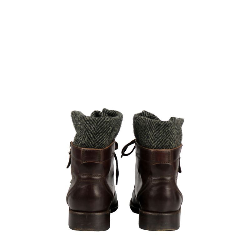 62006-Bota-cano-curto-Chanel-Couro-Marrom