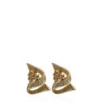 Brinco-de-Pressao-Christian-Dior-Cristais-Dourado-Vintage