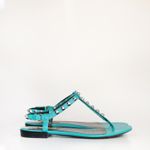 Sandalia-Rasteira-Balenciaga-Couro-Azul