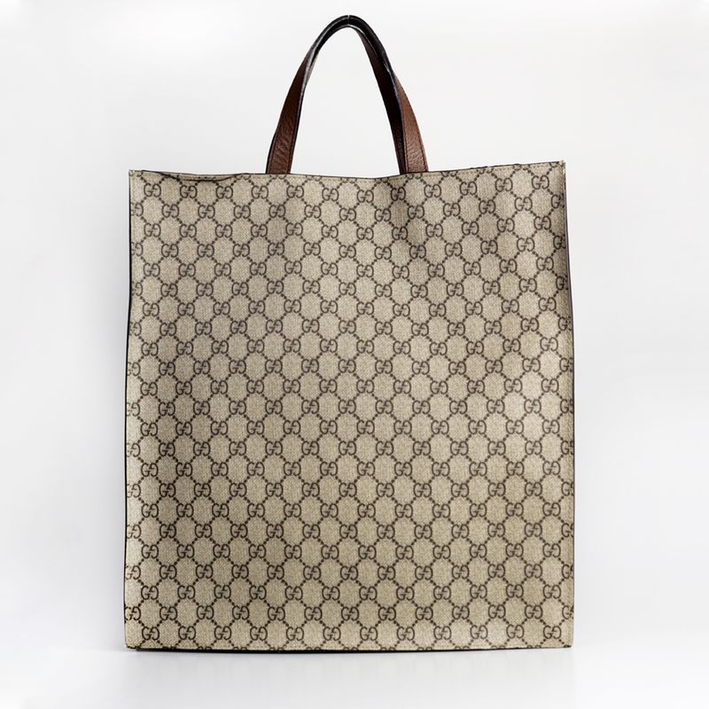Bolsa-Gucci-Tote-GG-Supreme-Monograma-e-Patches