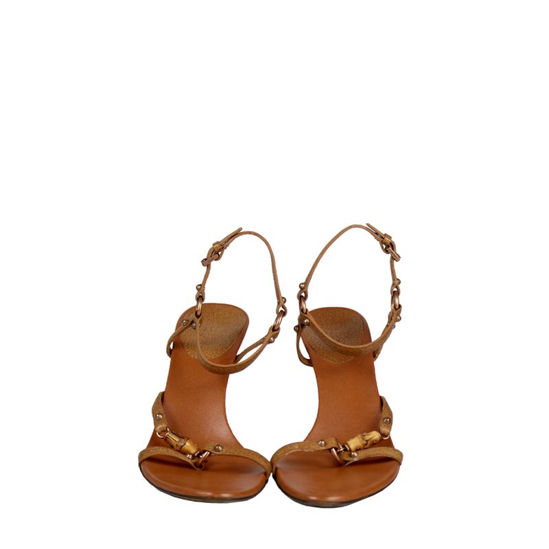 Sandalia-Gucci-Bambu-Couro-Caramelo