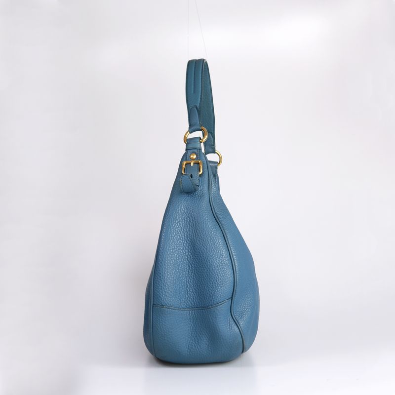 Bolsa-Prada-Hobo-Couro-Azul