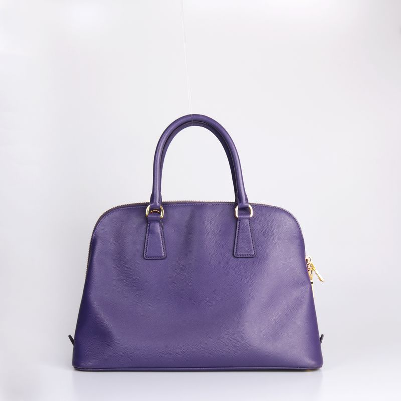Bolsa-Prada-Promenade-Couro-Saffiano-Roxo
