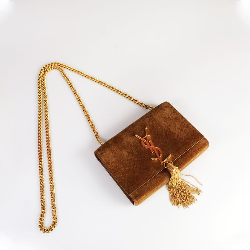 62104-Bolsa-Saint-Laurent-Camurca-Camel