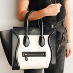 Bolsa-Celine-Luggage-Bicolor-Media