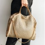 Bolsa-Stella-McCartney-Falabella-Tresse-Dourado
