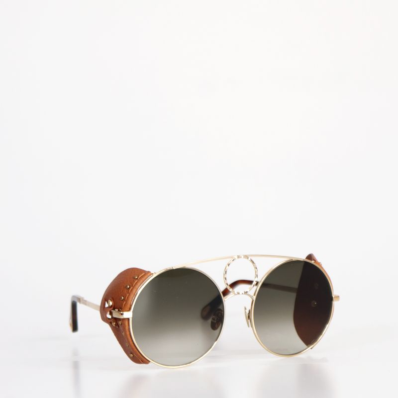 Oculos-Chloe-Round-Dourado-CE148SL