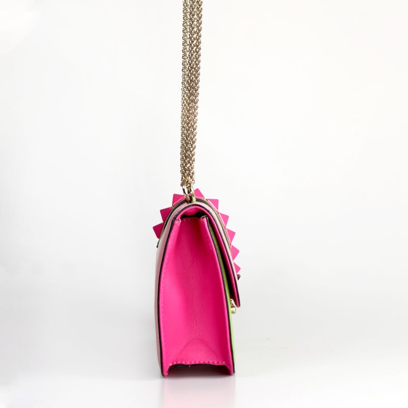 Bolsa-Valentino-Glam-Lock-Bicolor-Verde-e-Rosa