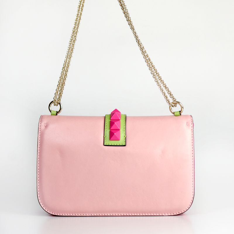 Bolsa-Valentino-Glam-Lock-Bicolor-Verde-e-Rosa