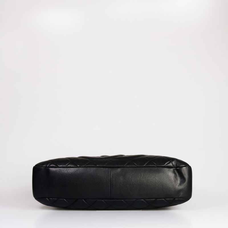 Bolsa-Chanel-Couro-Caviar-Preto