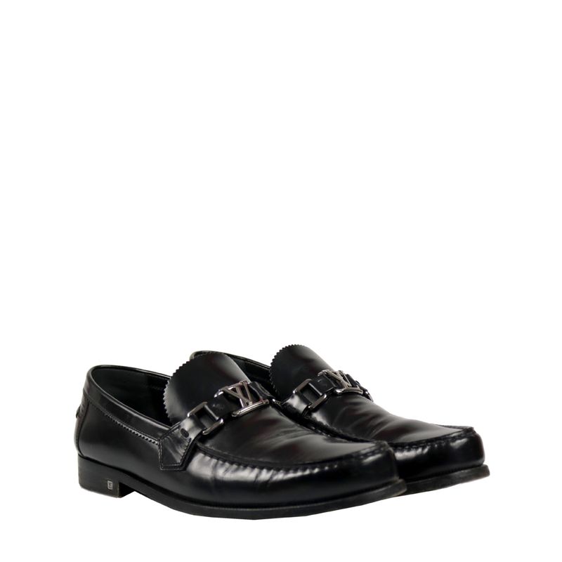 61941-Mocassim-Louis-Vuitton-Couro-Preto-verso