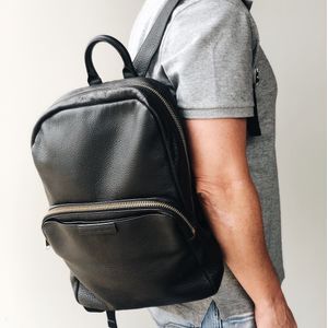 Mochila Marc Jacobs Couro Preto