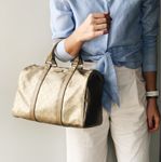 Bolsa-Gucci-Supreme-Joy-Boston-Dourada