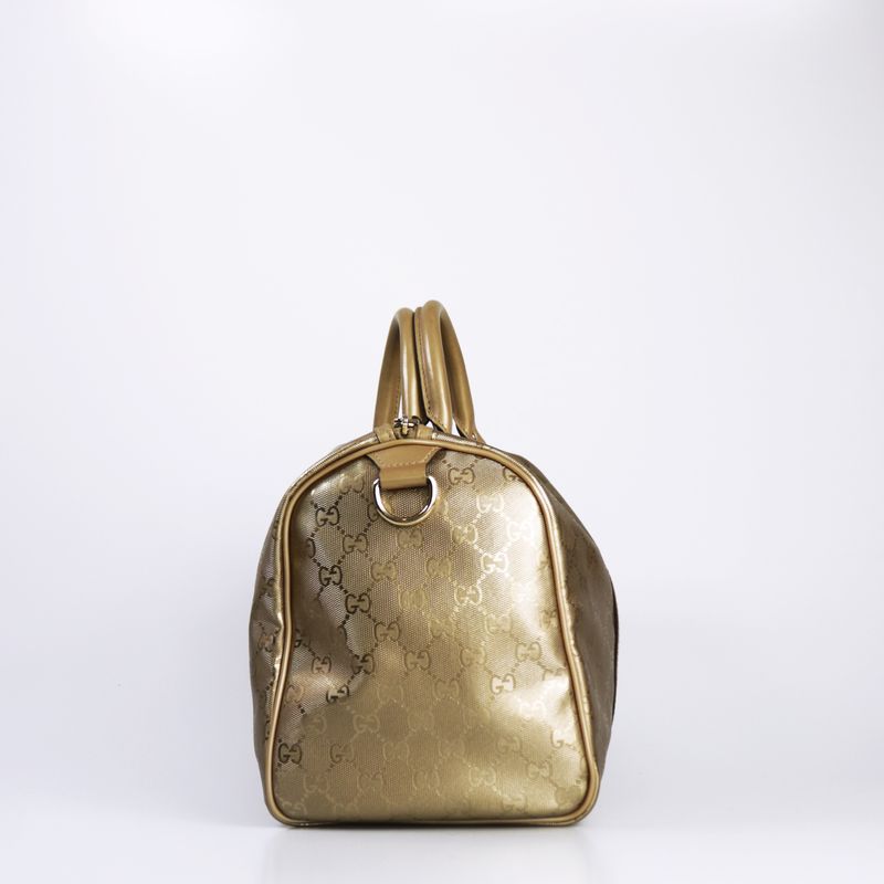 Bolsa-Gucci-Supreme-Joy-Boston-Dourada