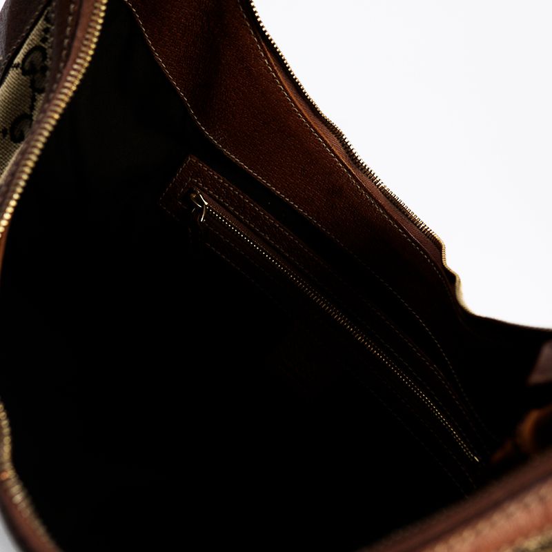 Bolsa-Gucci-Canvas-Hobo-Bambu