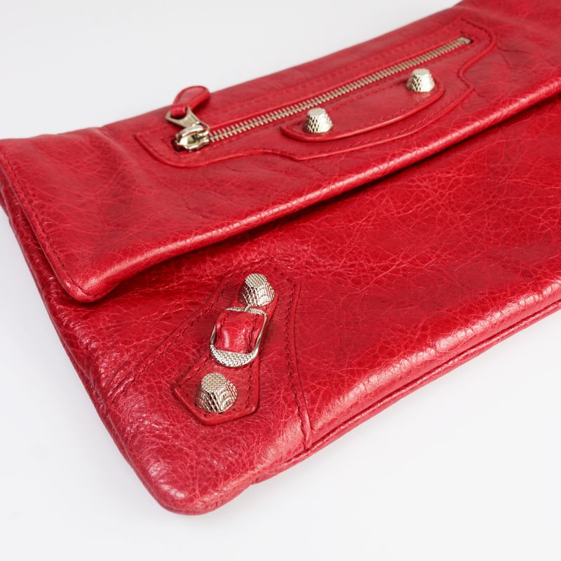 62115-Clutch-Balenciaga-Motocross-Couro-Vermelho