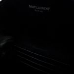 Bolsa-Saint-Laurent-Envelope-Couro-Preto
