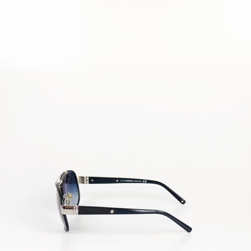 Oculos-Mont-Blanc-Aviador-Couro-Preto