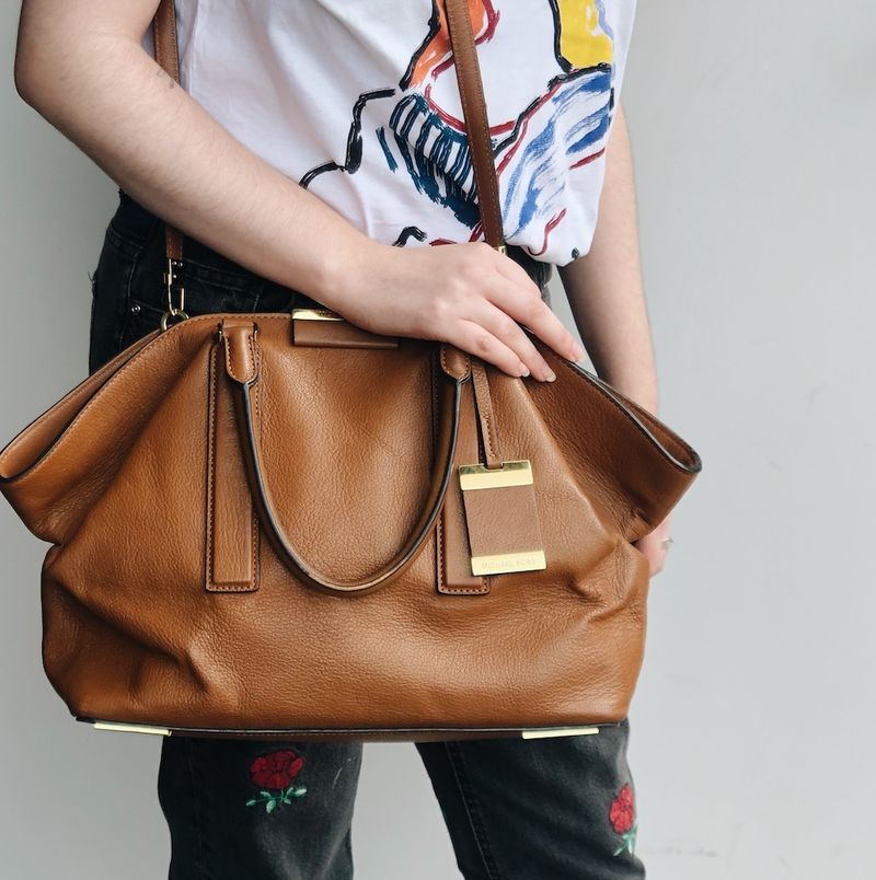 Bolsa-Michael-Kors-Couro-Caramelo