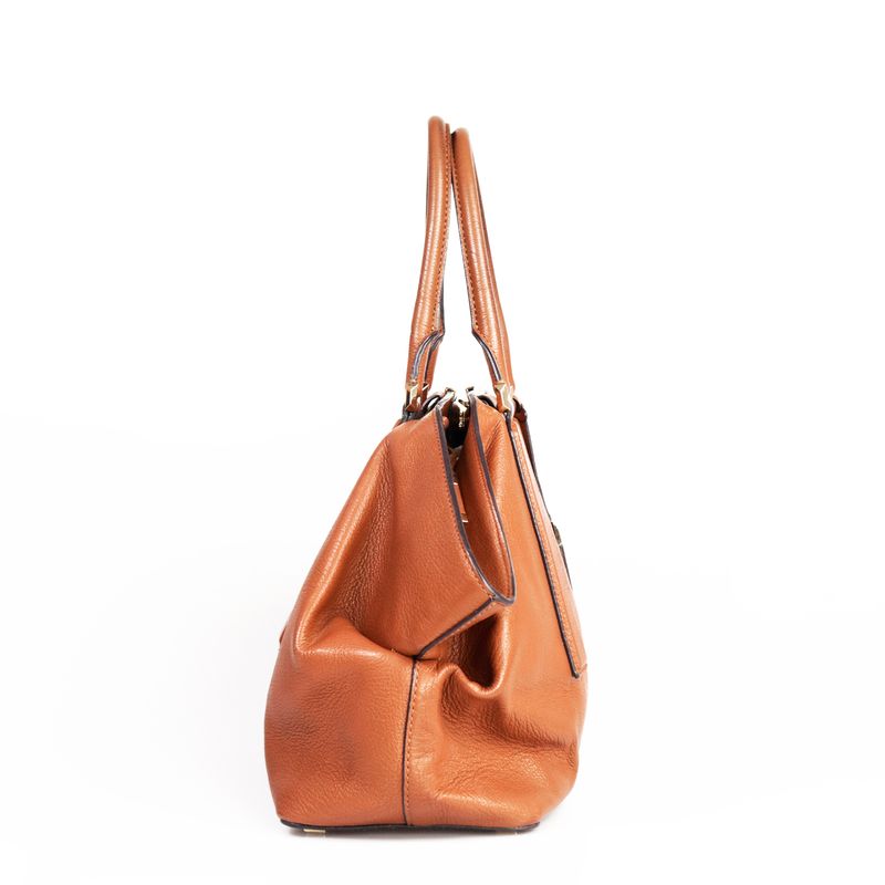 Bolsa-Michael-Kors-Couro-Caramelo