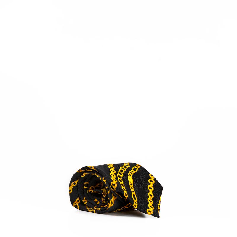 Gravata-Dolce---Gabbana-Correntes-Preta