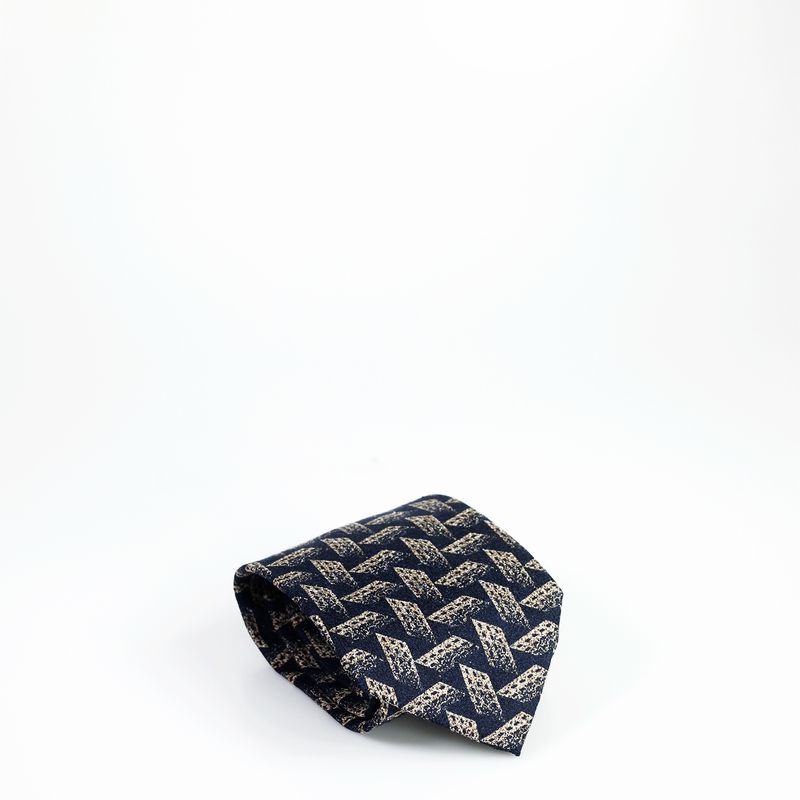 Gravata-Giorgio-Armani-Azul-Marinho-Geometrica