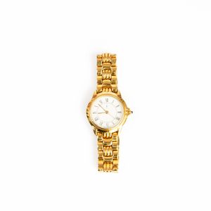 Relógio Saint Laurent Dourado