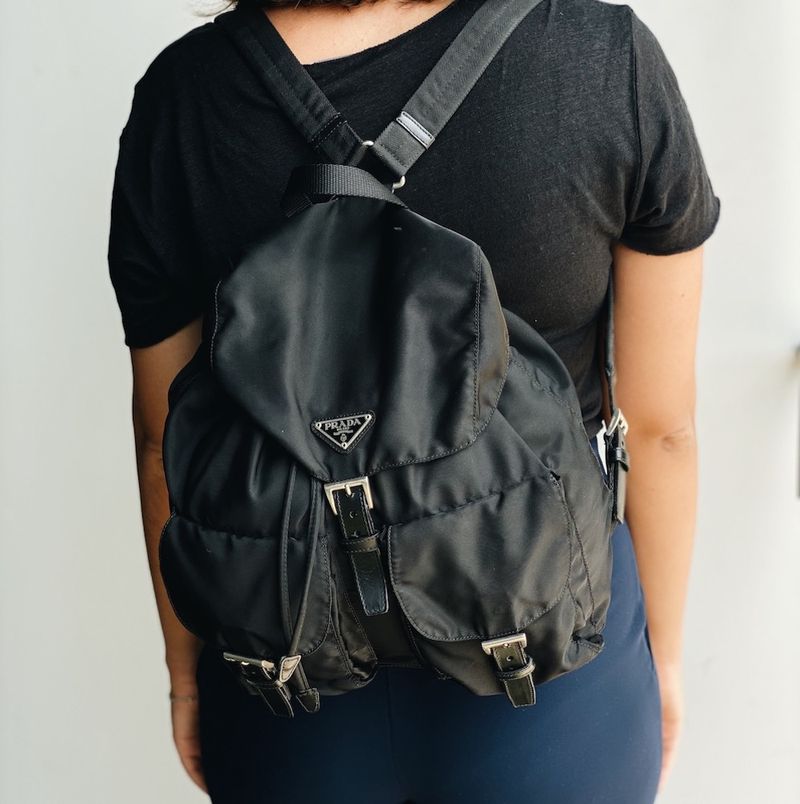Mochila-Prada-Nylon-Preto