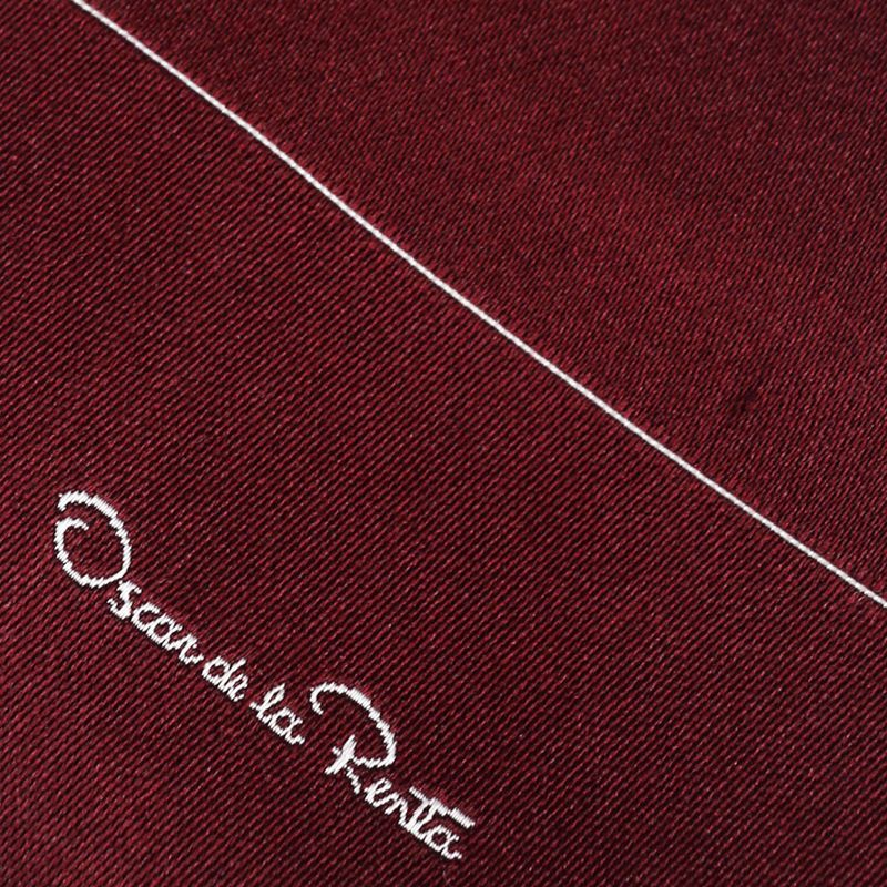 Gravata-Oscar-de-la-Renta-Listras-Vinho
