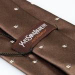 Gravata-Yves-Saint-Laurent-Marrom