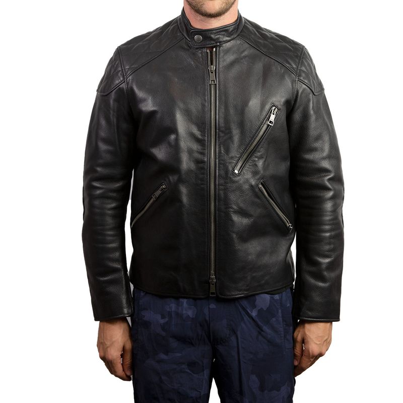 Jaqueta-Burberry-Couro-Preto