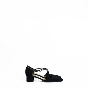 Sapato Yves Saint Laurent Preto Vintage