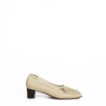 Scarpin-Salvatore-Ferragamo-Bico-Quadrado-Couro-Cru-Vintage