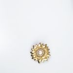 Broche-Swarovski-Girassol-Perola