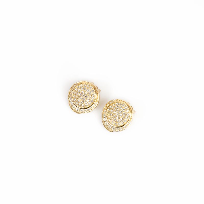 Brinco-de-Pressao-Christian-Dior-Circulo-Strass