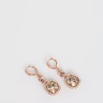 Brinco-Givenchy-Strass-Rose