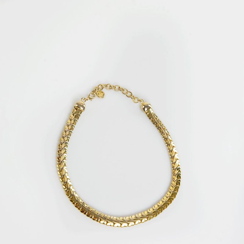 Colar-Givenchy-Chain-G-Dourada