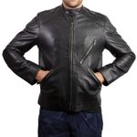 Jaqueta-Burberry-Couro-Preto