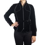 Casaco-Armani-Exchange-Veludo-Preto