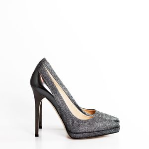 Scarpin Jimmy Choo Glitter Prateado