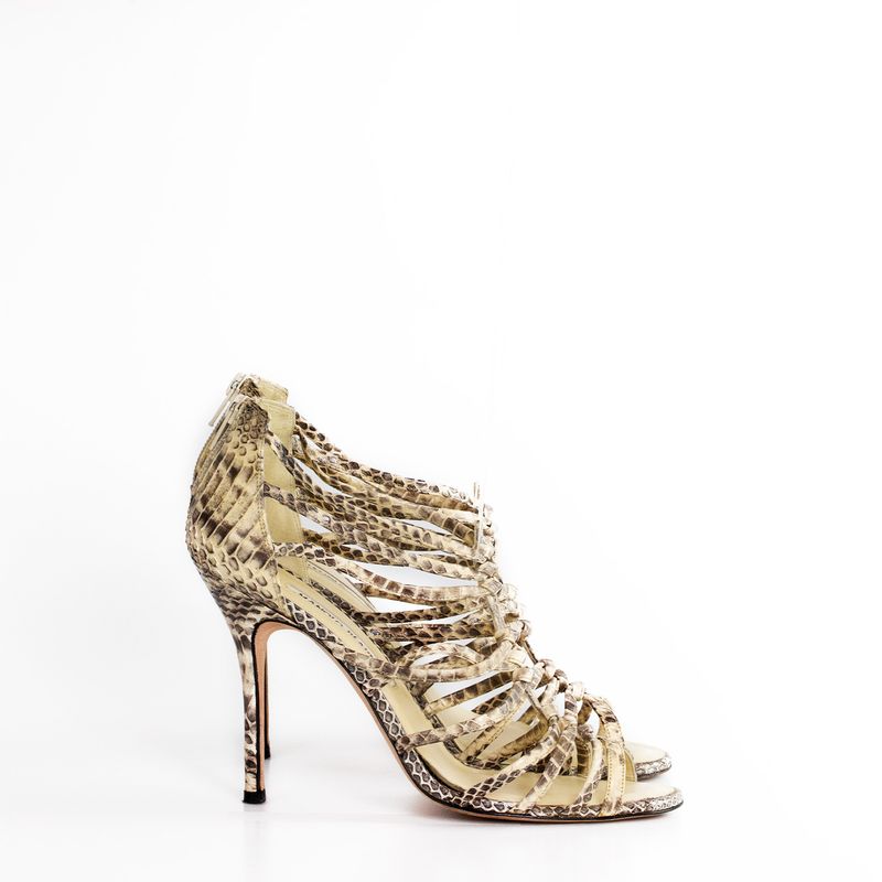 Sandalia-Manolo-Blahnik-Python-Cinza
