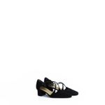 Sapato-Yves-Saint-Laurent-Preto-Vintage