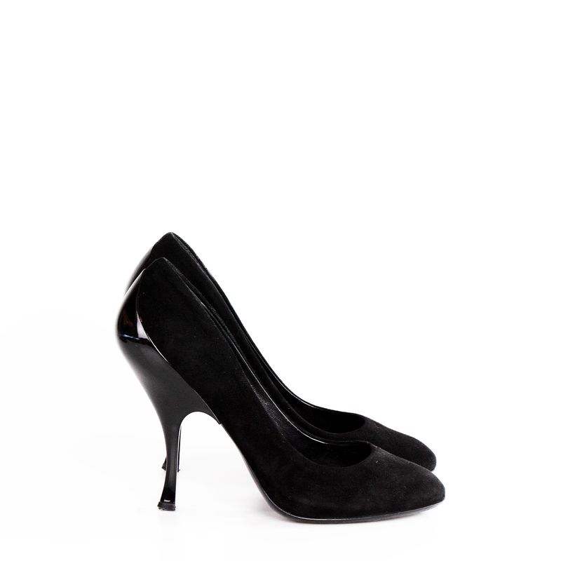 Pump-Miu-Miu-Camurca-Preto