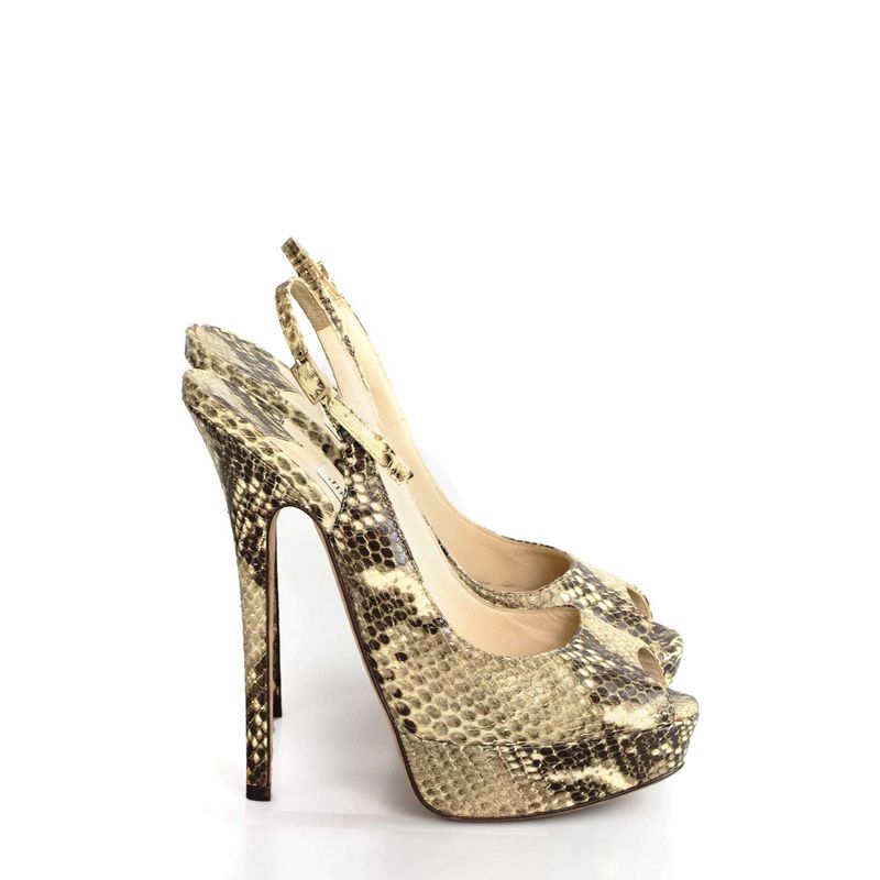 Peep-Toe-Jimmy-Choo-Python