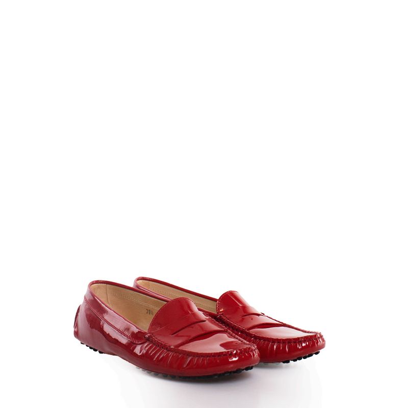 Mocassim-Tods-Verniz-Vermelho
