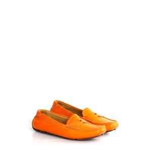 Mocassim Prada Couro Laranja