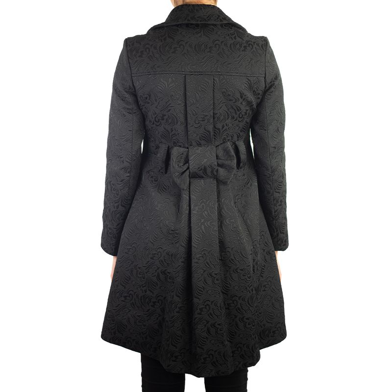 Sobretudo-Burberry-Brocado-Preto
