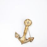 Broche-Christan-Dior-Ancora-Dourado