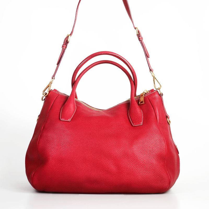 Bolsa-Prada-Couro-Magenta